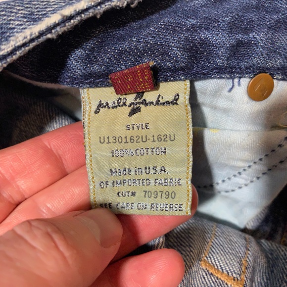 7 For All Mankind Cut-off Denim Shorts - Picture 4 of 7